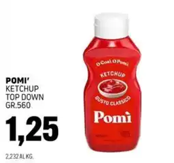 Emporio Amato Pomi' ketchup top down offerta