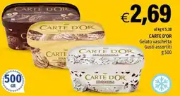 Hurrà Carte d'Or Gelato vaschetta Gusti assortiti offerta