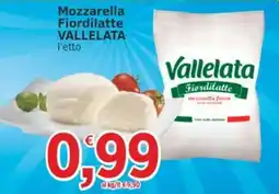 Market Ingross Mozzarella Fiordilatte Vallelata offerta
