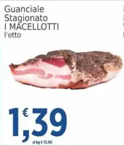 Market Ingross Guanciale Stagionato I MACELLOTTI offerta