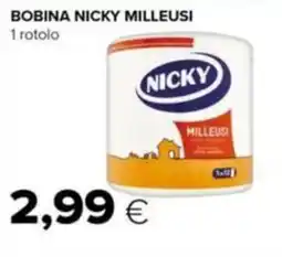 Tigre Bobina Nicky Milleusi offerta