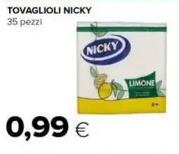 Tigre Tovaglioli Nicky offerta