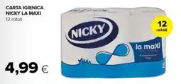 Tigre Carta igienica Nicky la maxi offerta