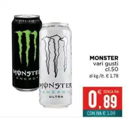 Altasfera Monster Energy offerta