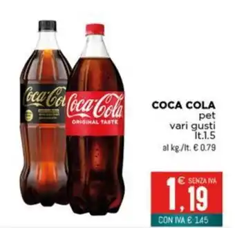 Coca Cola pet vari gusti