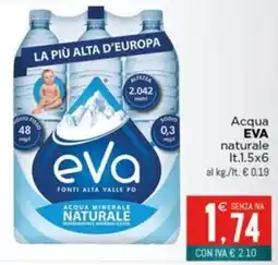 Altasfera Acqua naturale EVA offerta