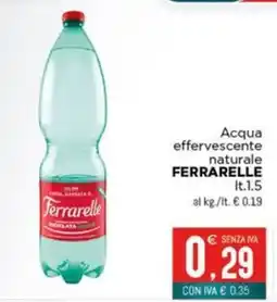 Altasfera Acqua effervescente naturale Ferrarelle offerta