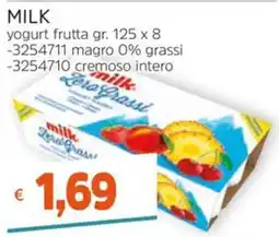 Stop&Shop Milk yogurt frutta offerta