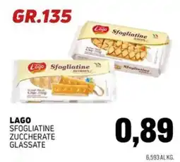Emporio Amato Lago sfogliatine zuccherate glassate offerta