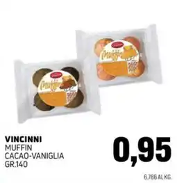 Emporio Amato Vincinni Muffin Cacao-Vaniglia offerta