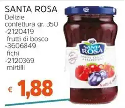 Stop&Shop Santa Rosa confettura frutti di bosco offerta
