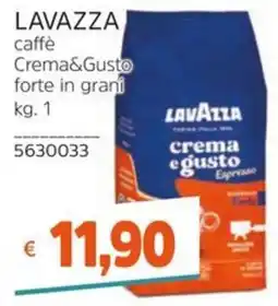 Stop&Shop Lavazza caffè Crema&Gusto forte in grani offerta