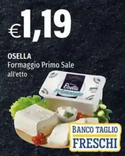 Hurrà Formaggio Primo Sale OSELLA offerta