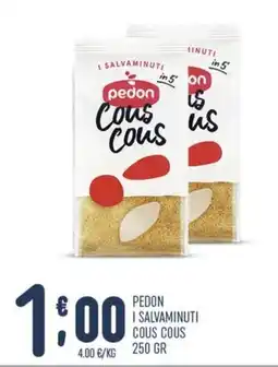 Gruppo Pascar Pedon I salvaminuti cous cous offerta