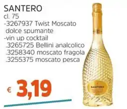 Stop&Shop Santero Twist Moscato dolce spumante offerta