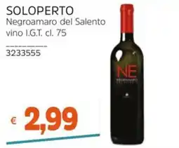 Stop&Shop Soloperto Negroamaro del Salento offerta