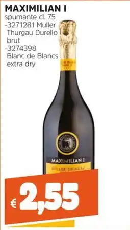 Stop&Shop Maximilian I spumante offerta