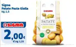 Sigma Sigma Patate Pasta Gialla offerta