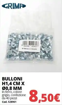Brico Io Bulloni Grima offerta