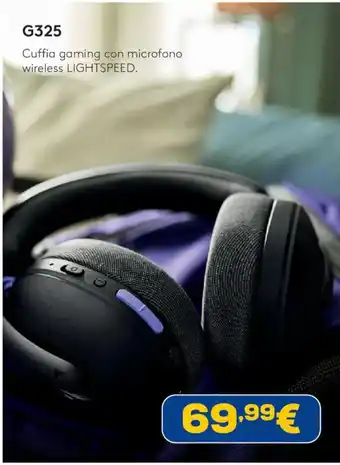Cuffia gaming con microfono wireless LIGHTSPEED