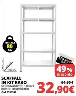 Brico Io Scaffale in kit Rako offerta