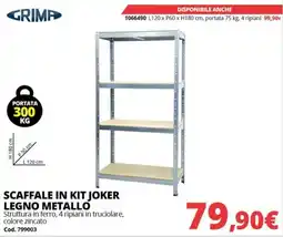 Brico Io Scaffale in kit Joker offerta