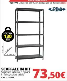 Brico Io Scaffale in kit Grima offerta