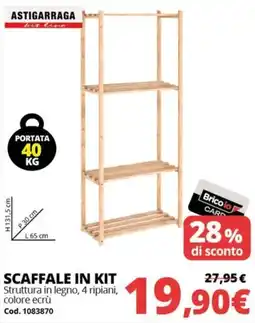 Brico Io Astigarraga scaffale in kit offerta