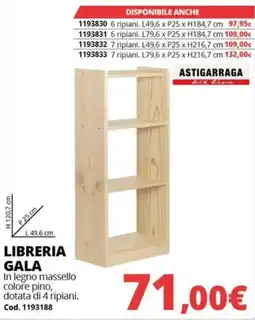 Brico Io Libreria Gala offerta