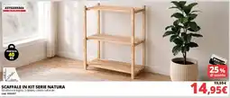 Brico Io Scaffale in kit serie natura offerta