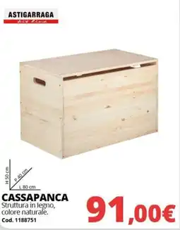 Brico Io Astigarraga Cassapanca offerta