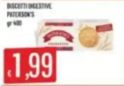 Mercadò Biscotti digestive Paterson's offerta
