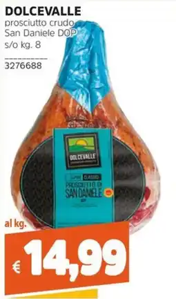 Stop&Shop Dolcevalle prosciutto crudo San Daniele DOP offerta