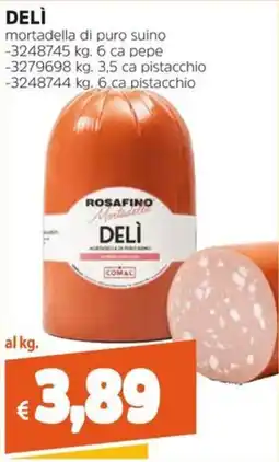 Stop&Shop Delì mortadella di puro suino offerta