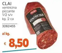 Stop&Shop Clai ventricina piccante offerta
