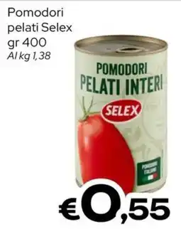 MAX Supermercati Pomodori pelati Selex offerta