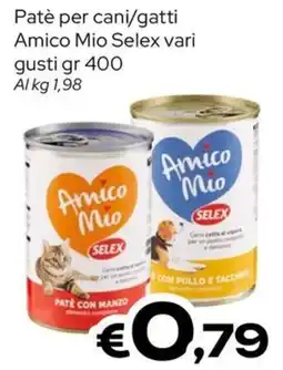 MAX Supermercati Paté Amico Mio Selex offerta