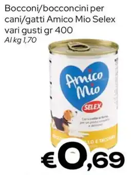 MAX Supermercati Bocconcini per cani/gatti Amico Mio offerta