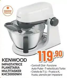 Extracoop Kenwood impastatrice planetaria multitasker offerta