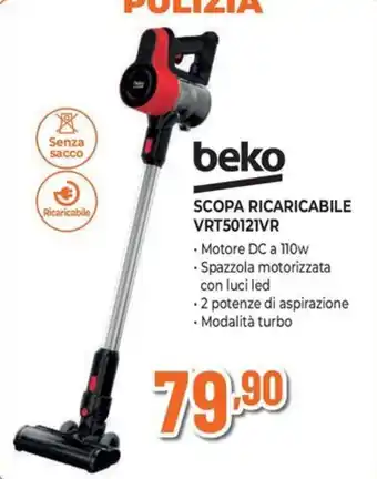 Scopa ricaricabile Beko