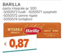 Stop&Shop Barilla pasta integrale offerta