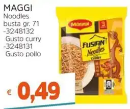 Stop&Shop Maggi Fusian Noodles curry offerta