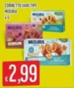 Mercadò Cornetto vari tipi Misura offerta
