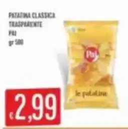 Mercadò Patatina classica trasparente offerta