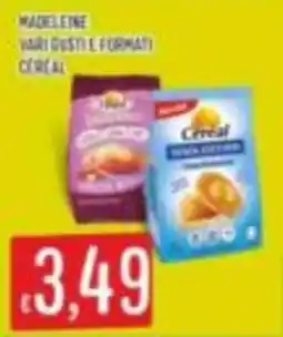 Mercadò Madeleine Céréal offerta