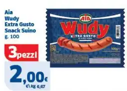Sigma Aia Wudy Extra Gusto Snack Suino offerta