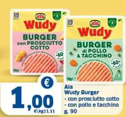 Sigma Ala Wudy Burger offerta