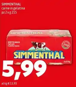 MEGA carne in gelatina Simmenthal offerta