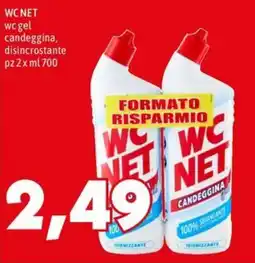 MEGA WC NET wc gel candeggina, disincrostante offerta