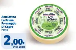 Sigma Amalattea La Prima Formaggio Di Capra offerta